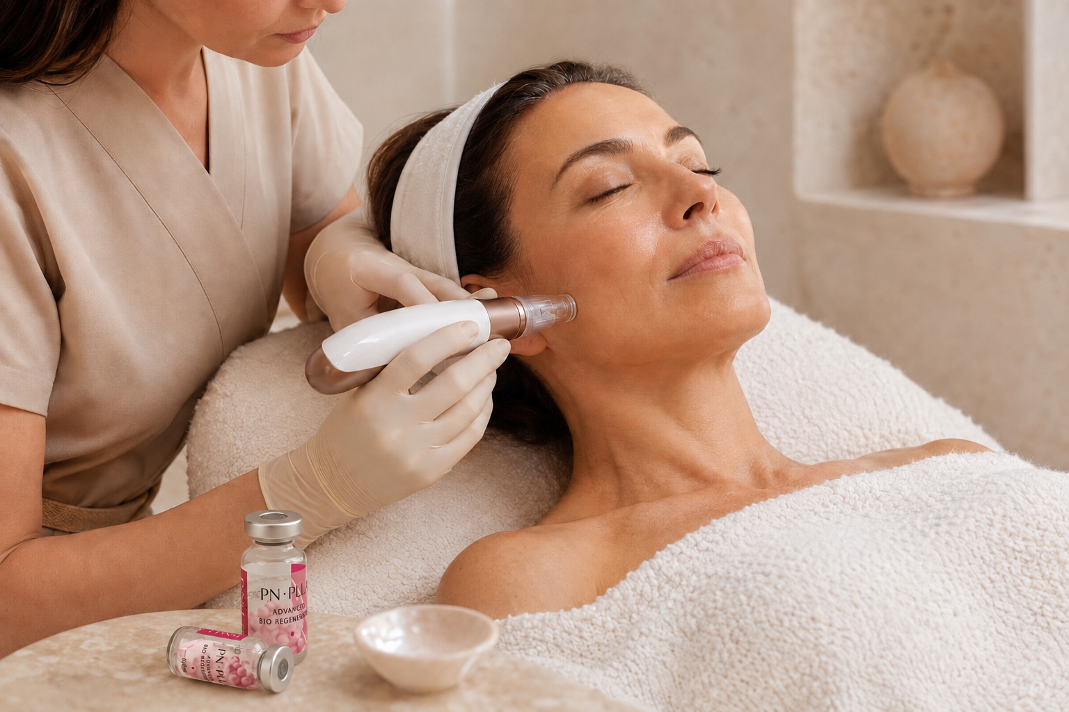 PINKLLA BioRevital – mezoterapie s PLLA a PN